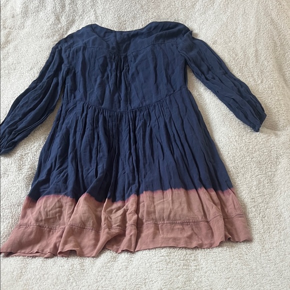 Anthropologie Navy Boho Top with Tassel Detail - Picture 3 of 7